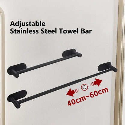 Handdoek rek met opbergruimte – 2-in-1 functie