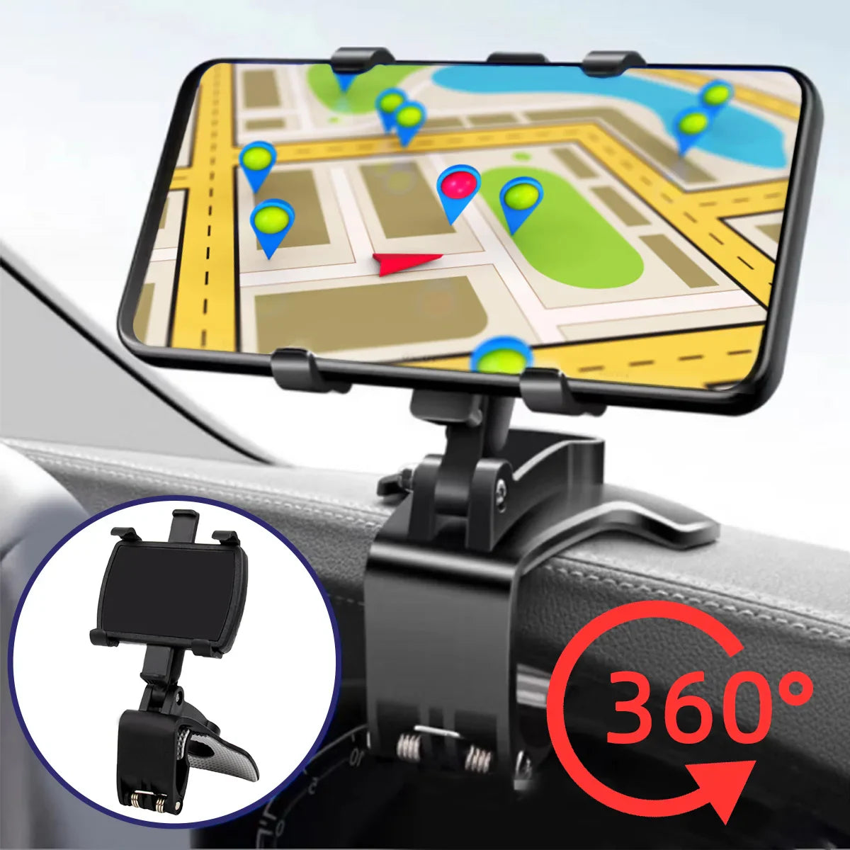 Action telefoonhouder auto met klem – Simpel en stabiel