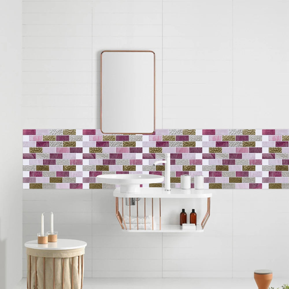 Natuursteen mozaiek badkamer – Rustieke wellness uitstraling