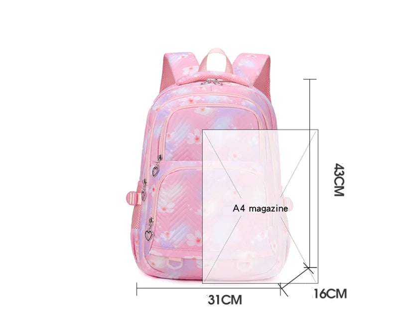 Schooltas meiden met glitters – Stijlvol en speels