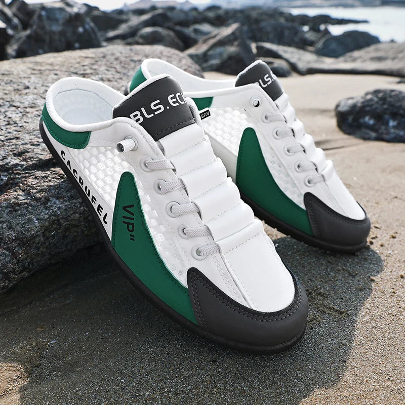 Zomer-ready heren sneakers in katoenblend