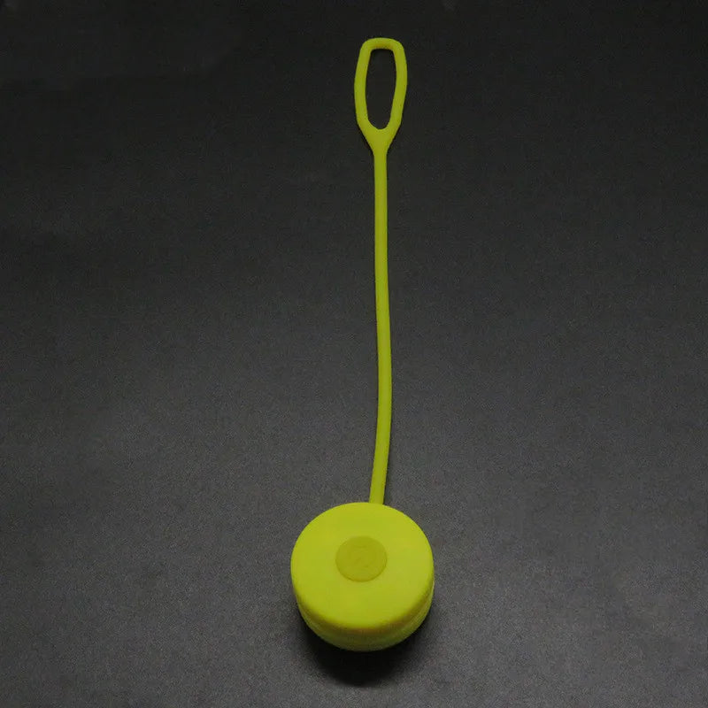 Fietslamp met batterij-indicator