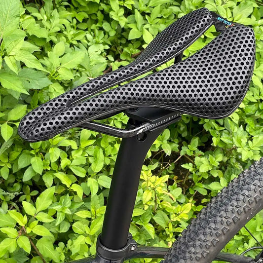Zacht fietszadel met sportieve look