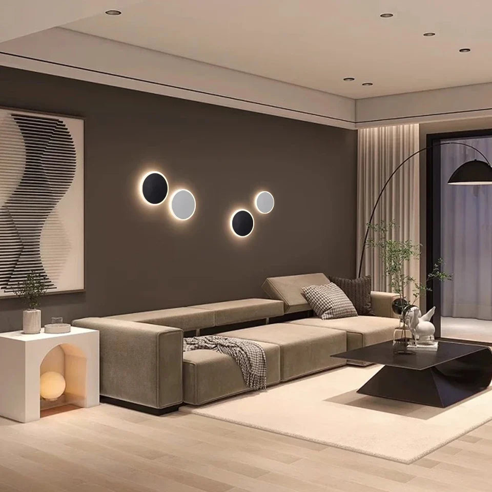Wandlamp op batterijen met design kap – Voor decoratie en licht