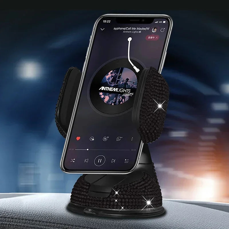 Auto telefoonhouder met rubber grip – Beschermt je toestel