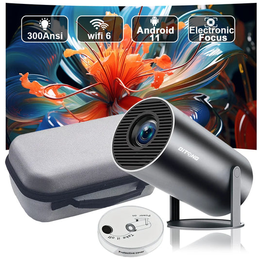 Action projector met compacte behuizing