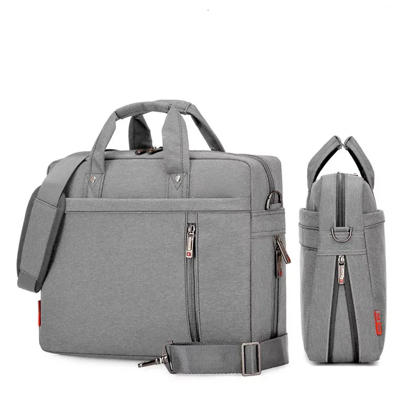 Heren laptop tas met extra versteviging – Robuust en betrouwbaar