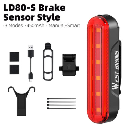 Minimalistische fietslampjes met sterke lichtopbrengst