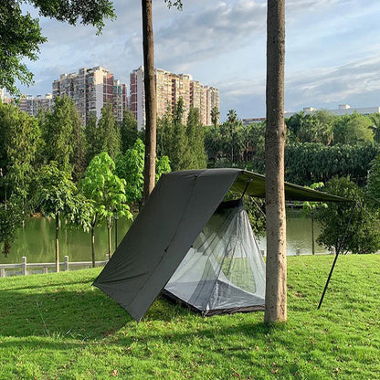 Dekzeil voor bescherming tegen zon, wind en regen