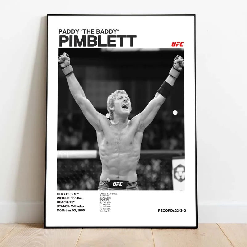 Poster met kaart van wereld of stad