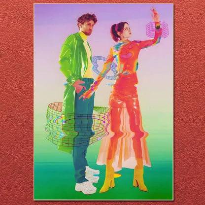 Poster met zonsondergang – Sfeervol en warm