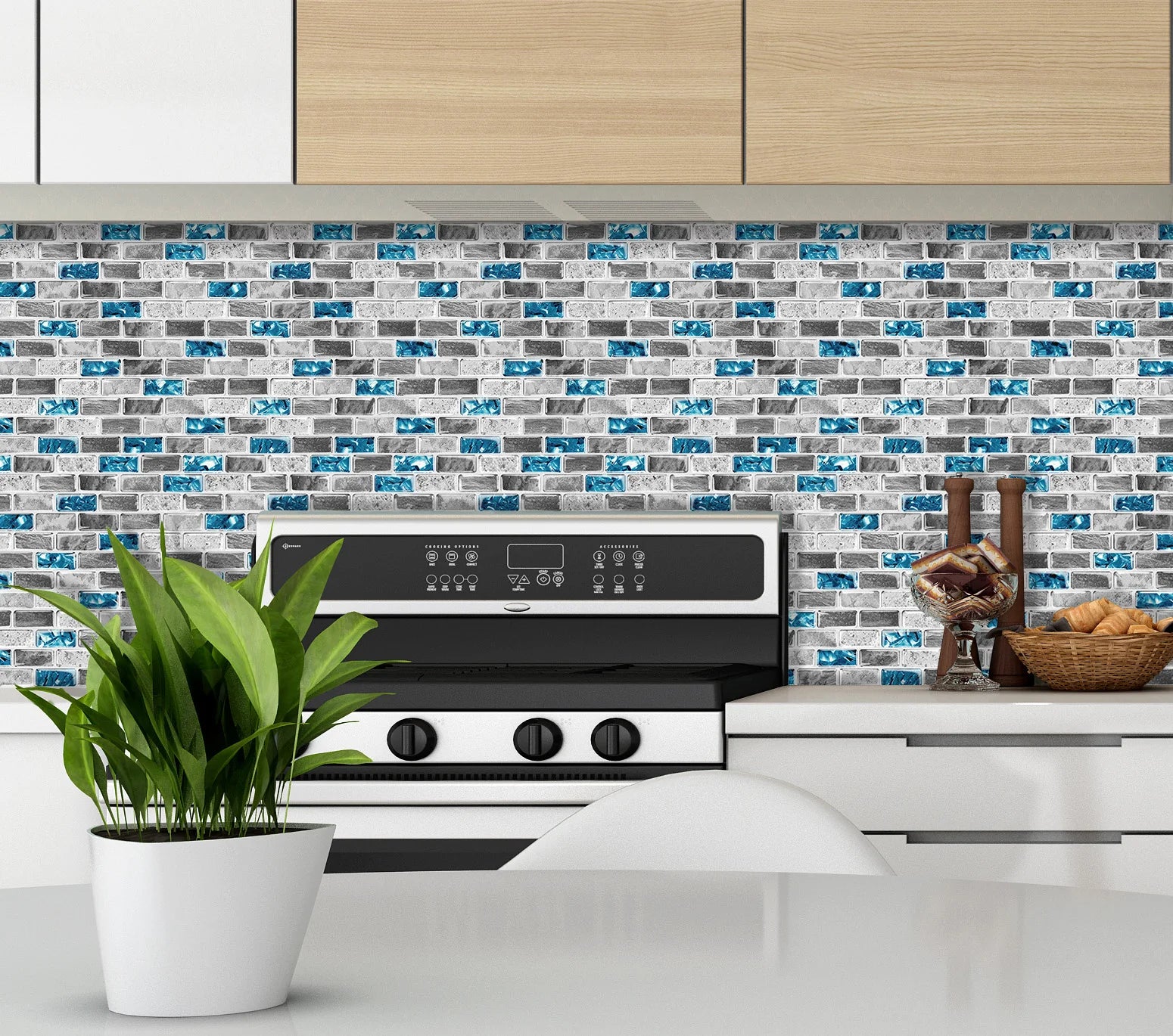 Praxis mozaiek achterwand keuken – Functioneel en mooi