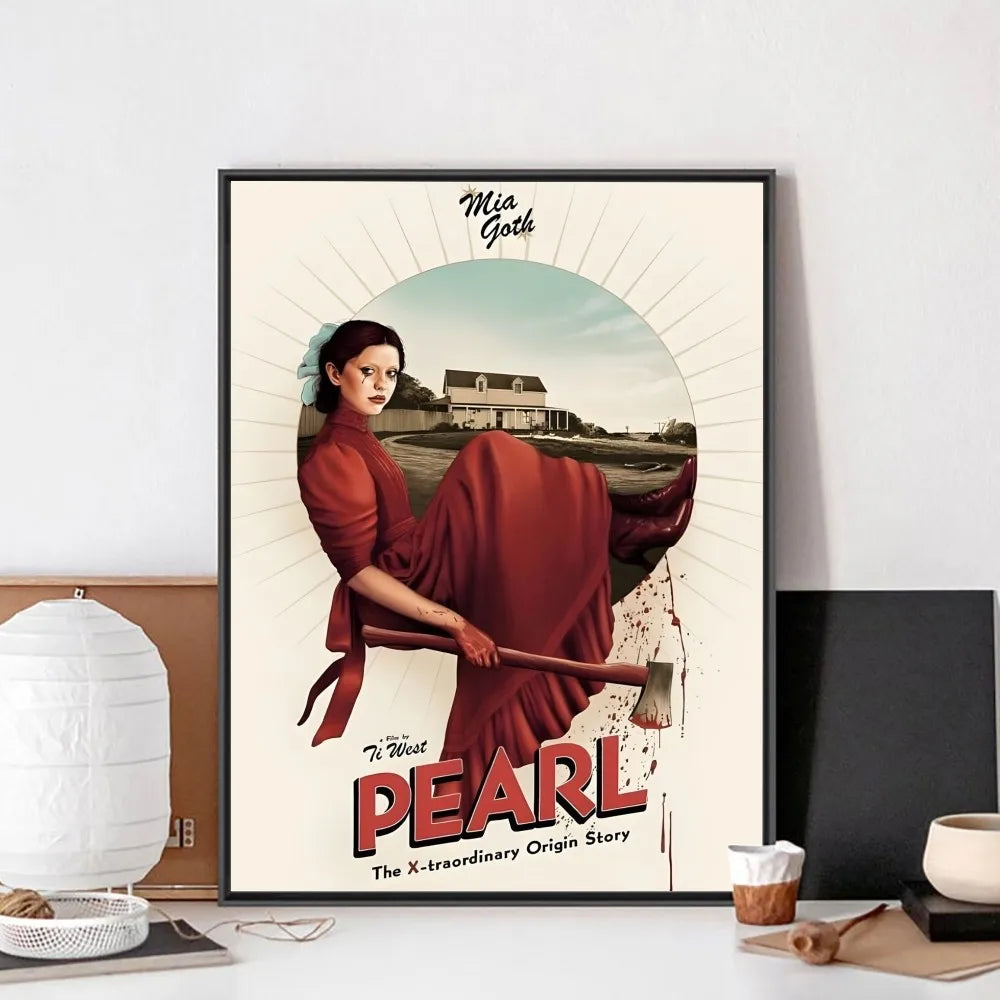 Zwart-wit portretposter