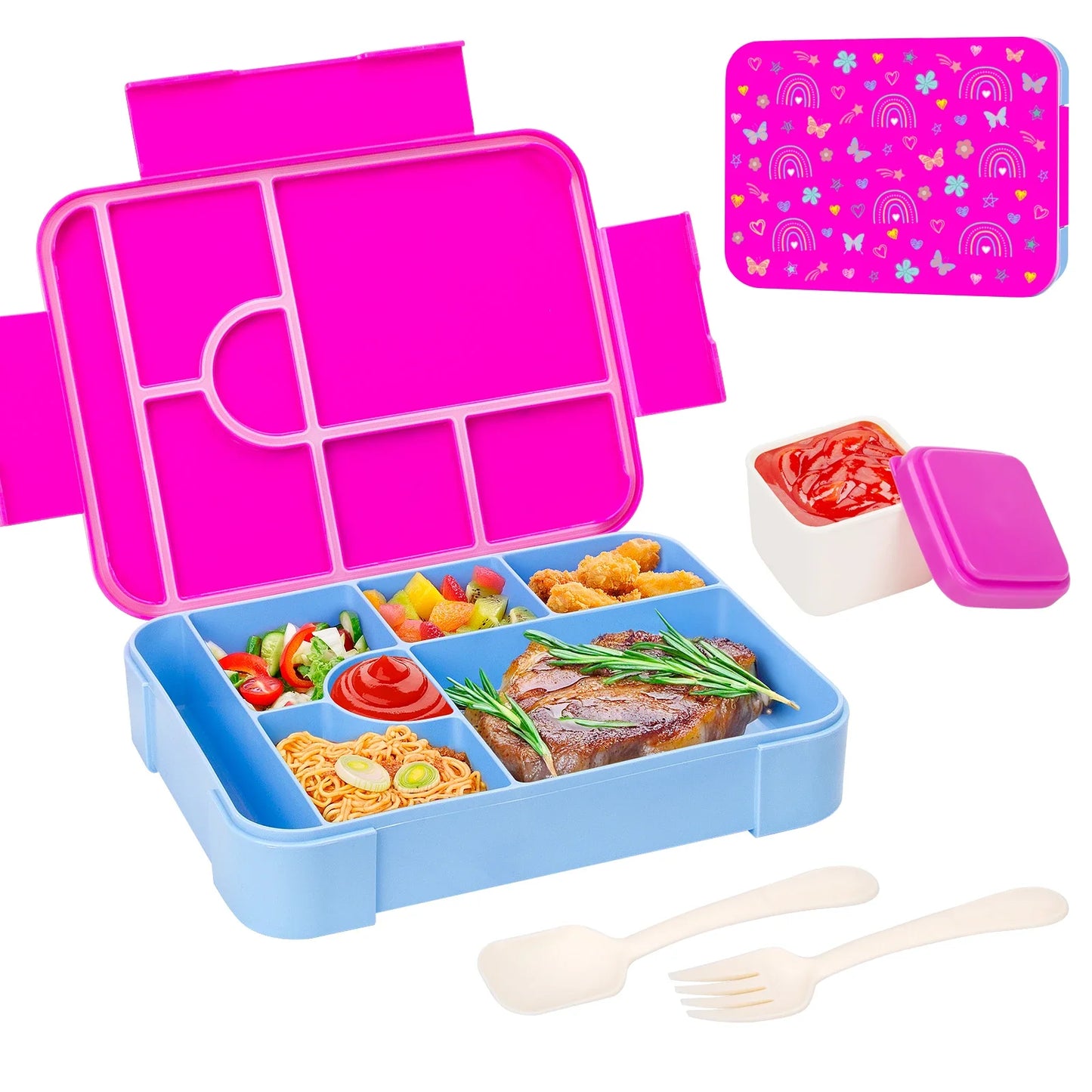 Action brood trommel met vrolijke print – Voor jong en oud