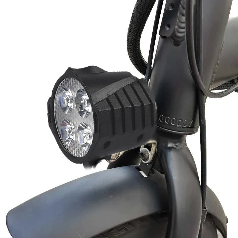 LED fietslamp voor sportieve fietsers en forenzen