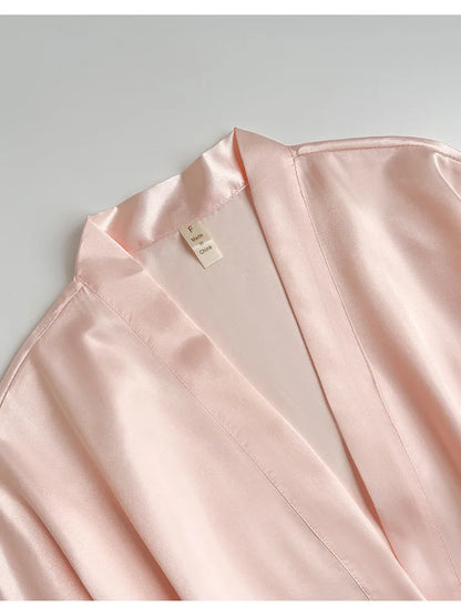 Dunne katoenen ochtendjas dames – Comfort bij warm weer