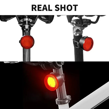 Sterke fietslamp voor stads- en buitengebruik