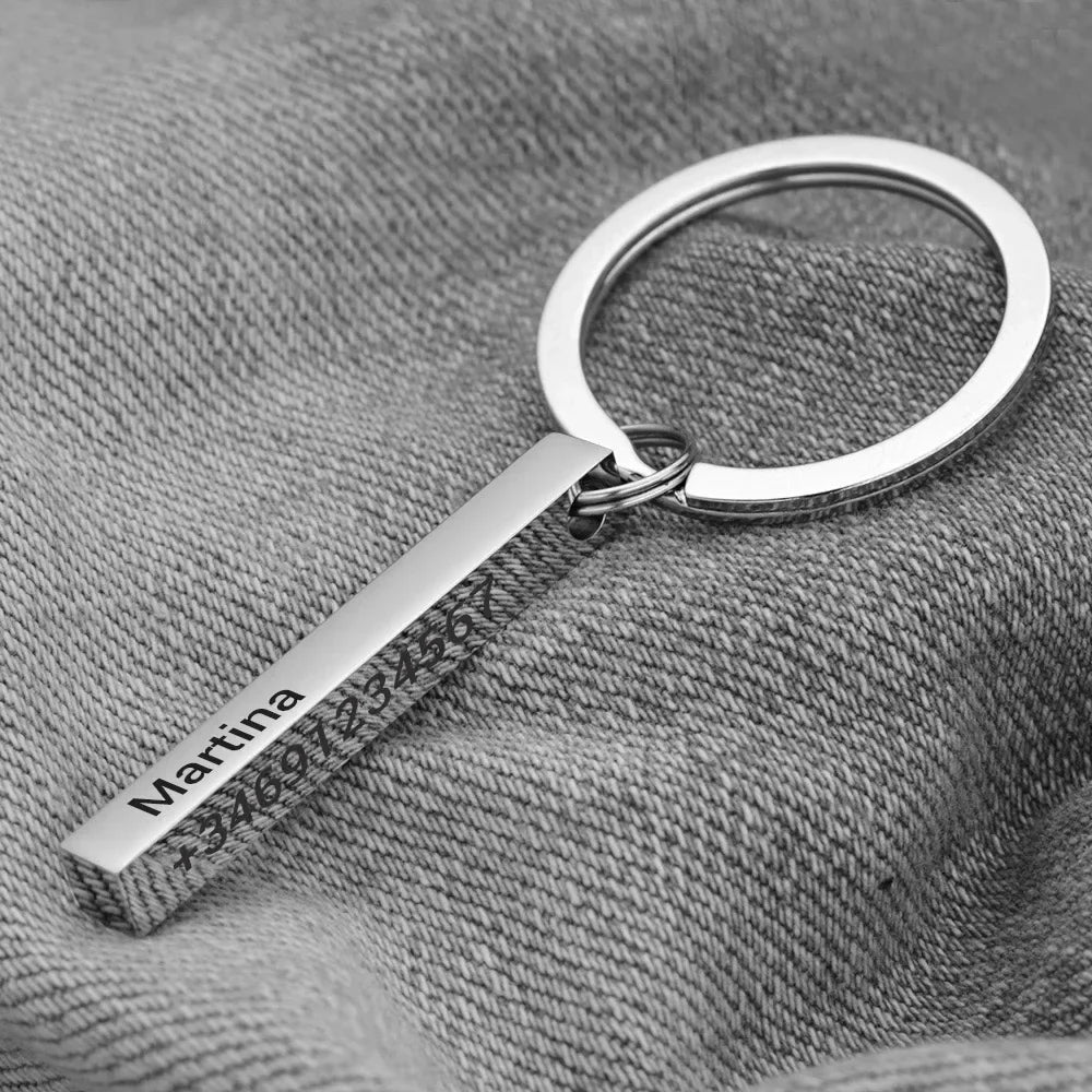 Naamhanger met elegante uitstraling aan ketting