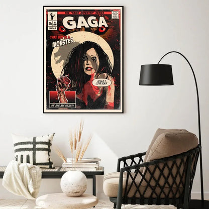 Grote posters met rustige uitstraling