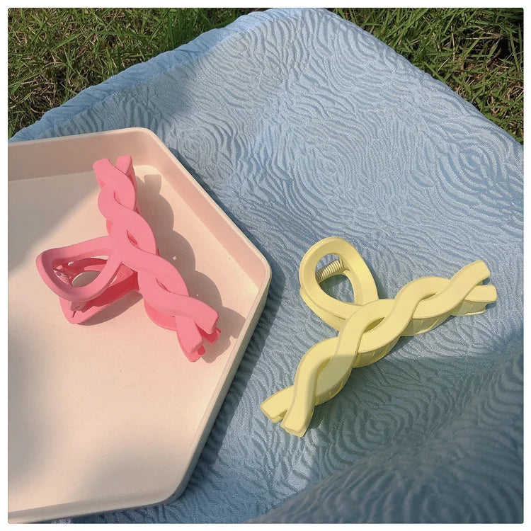 Zachte scrunchies in set van drie