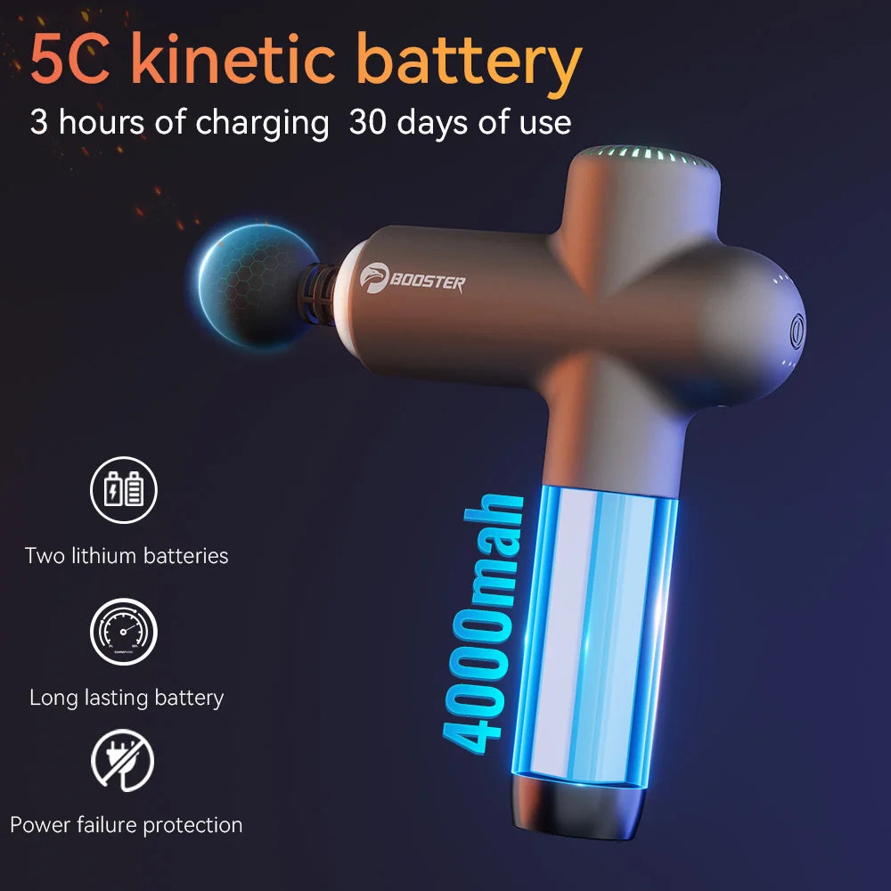 Kruidvat massage gun met stille modus – Rustige massage