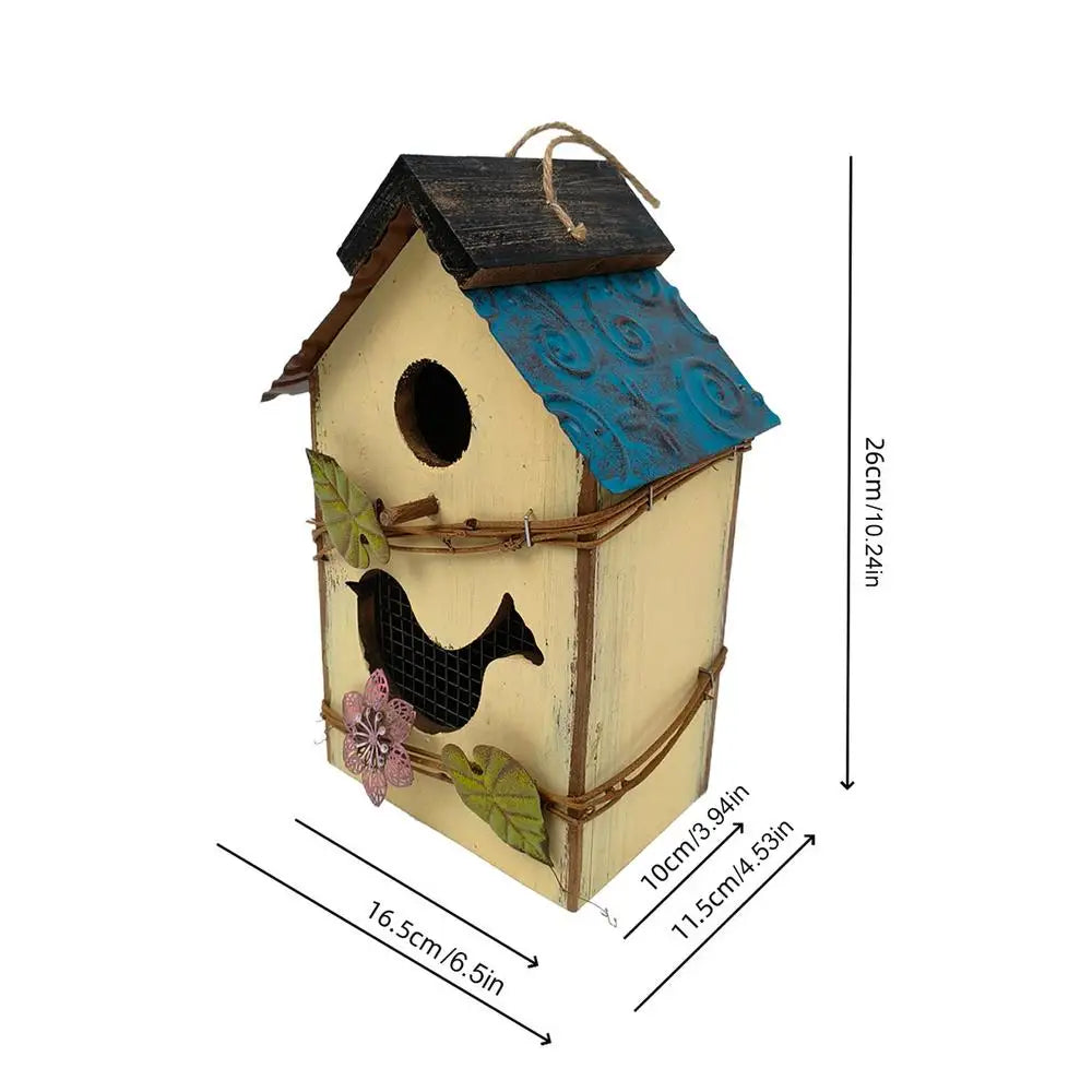 Action vogelhuisje met bloemenprint – Creatieve afwerking