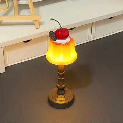 Lamp nachtkastje in zwart metaal – Stoere uitstraling