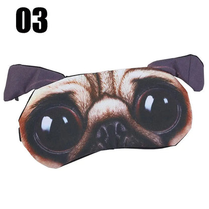 Zachte slaapmaskers in comfortabele stof