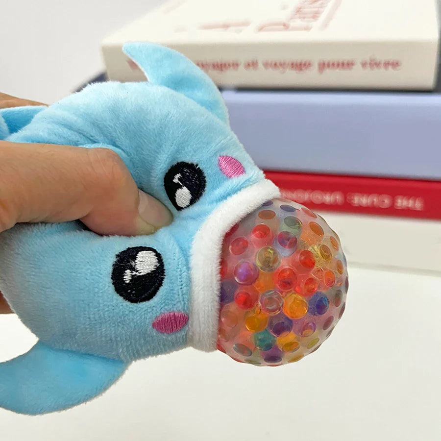 Stress ball in regenboogkleuren