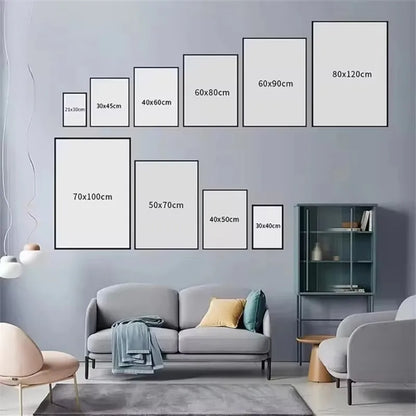 Dierenposter met realistische details