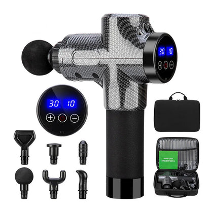 Massage gun met intensiteitsregeling – Naar wens instelbaar