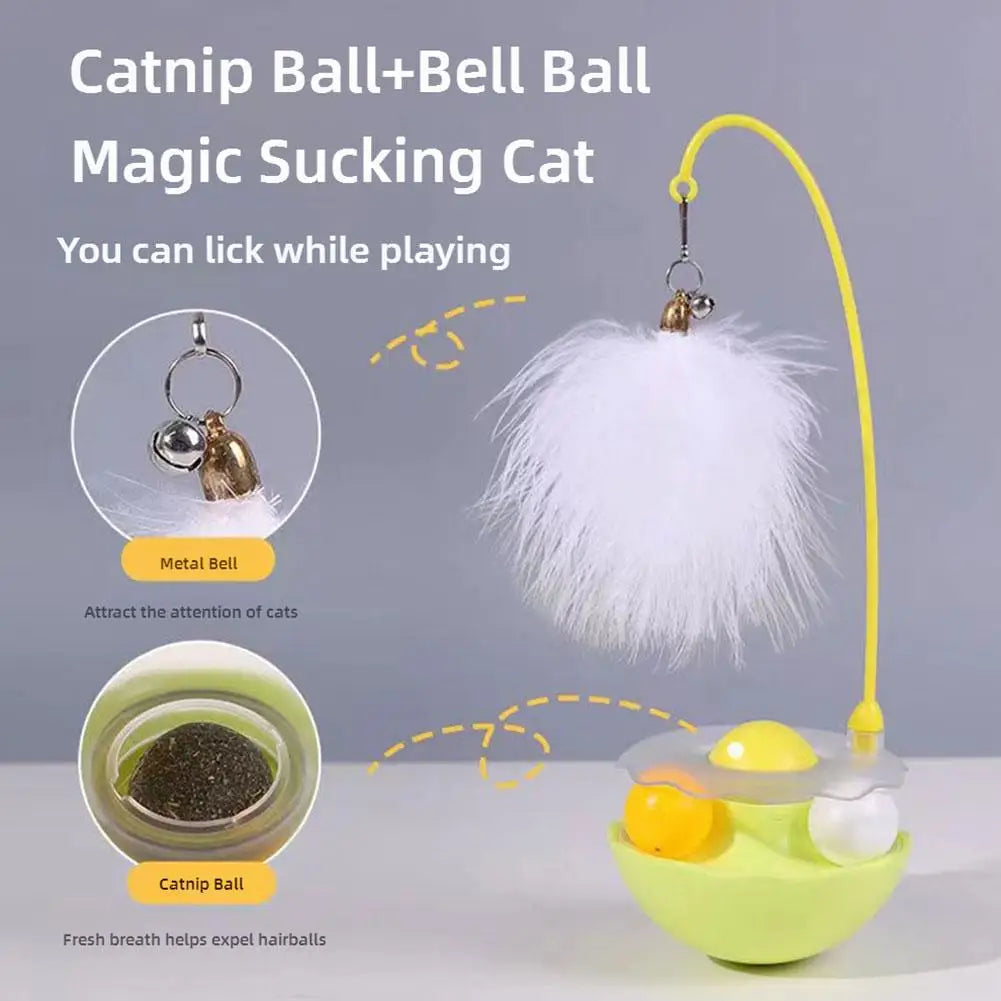 Kattenspeelgoed met kraboppervlak – Dubbel functioneel