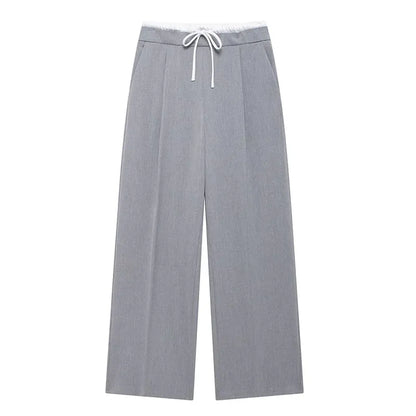 Zara linnen broeken met moderne snit – Trendy en comfortabel