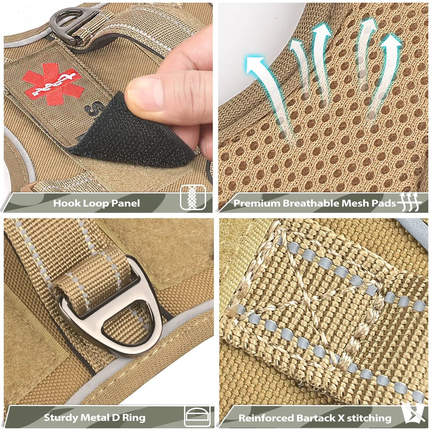 Honden tuigje met padding – Extra comfort voor de hond