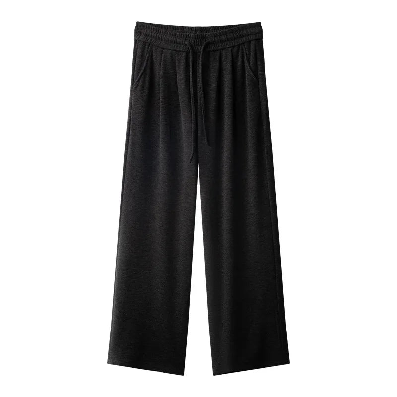 H&M linnen broek dames cropped model – Luchtig en modern