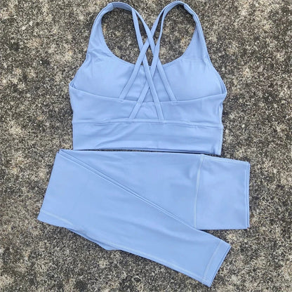 Yoga kleding met accent op de taille
