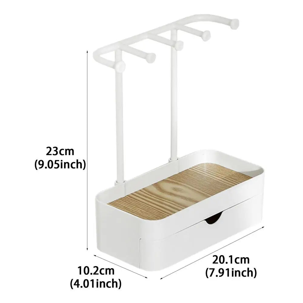 Sieraden organizer met spiegeldeksel – Slim en stijlvol