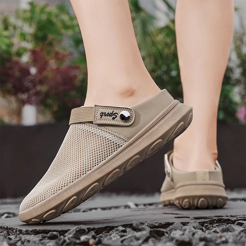 Zomerse mocassins voor heren met zachte zool