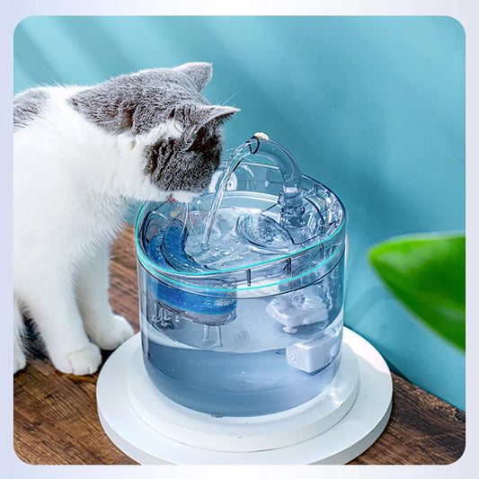 Kleine waterfontein kat – Perfect voor kittens