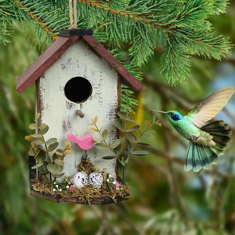 Welkoop vogelhuisje met verfset – Creatief cadeau
