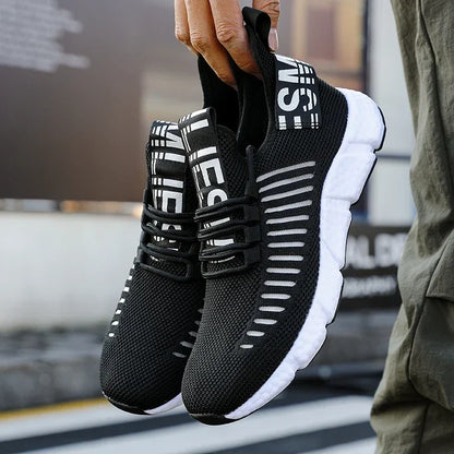 Herenslippers met zomerse palmprint