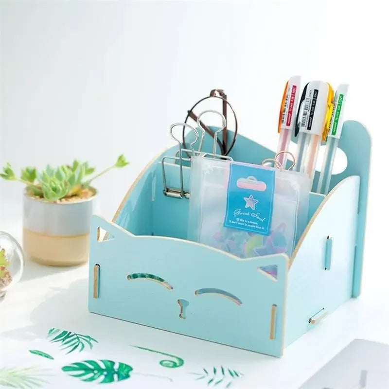 Verticale desk organiser – Voor mappen en brieven