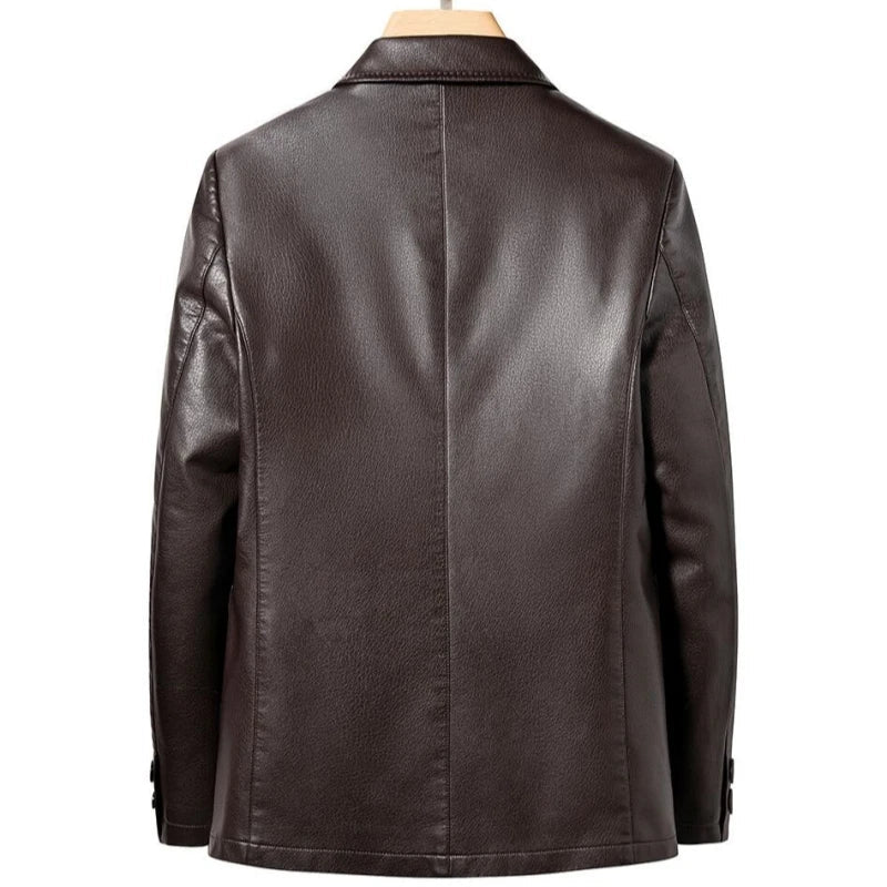 Bruine leren jas heren – Voor een vintage look