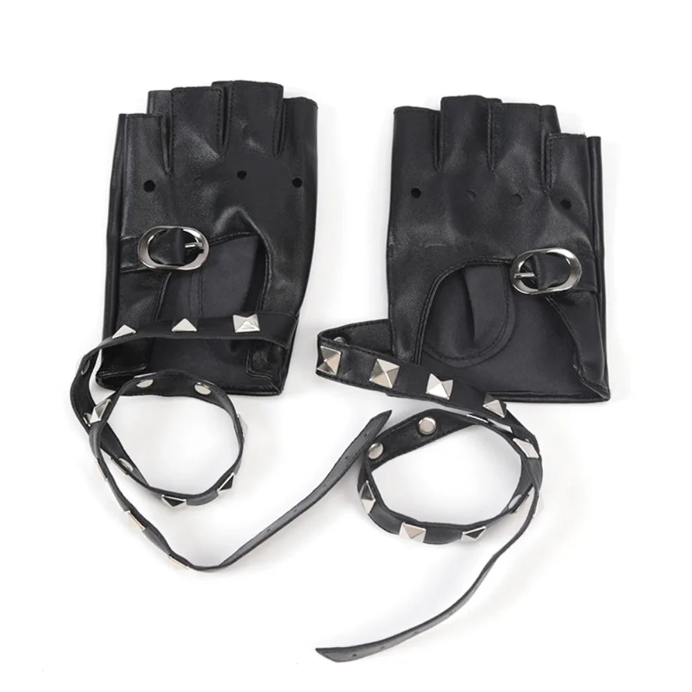 Urban stijl herenhandschoenen van leder