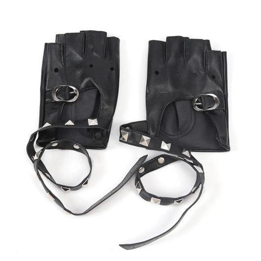 Urban stijl herenhandschoenen van leder