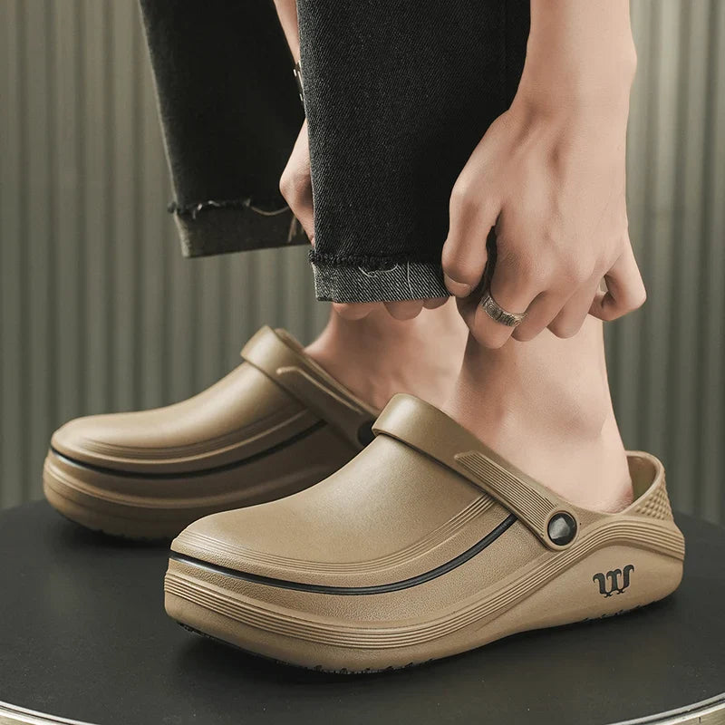 Slippers voor heren met zomers design