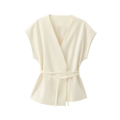 Zara broekpak dames in zachte tinten – Modern romantisch