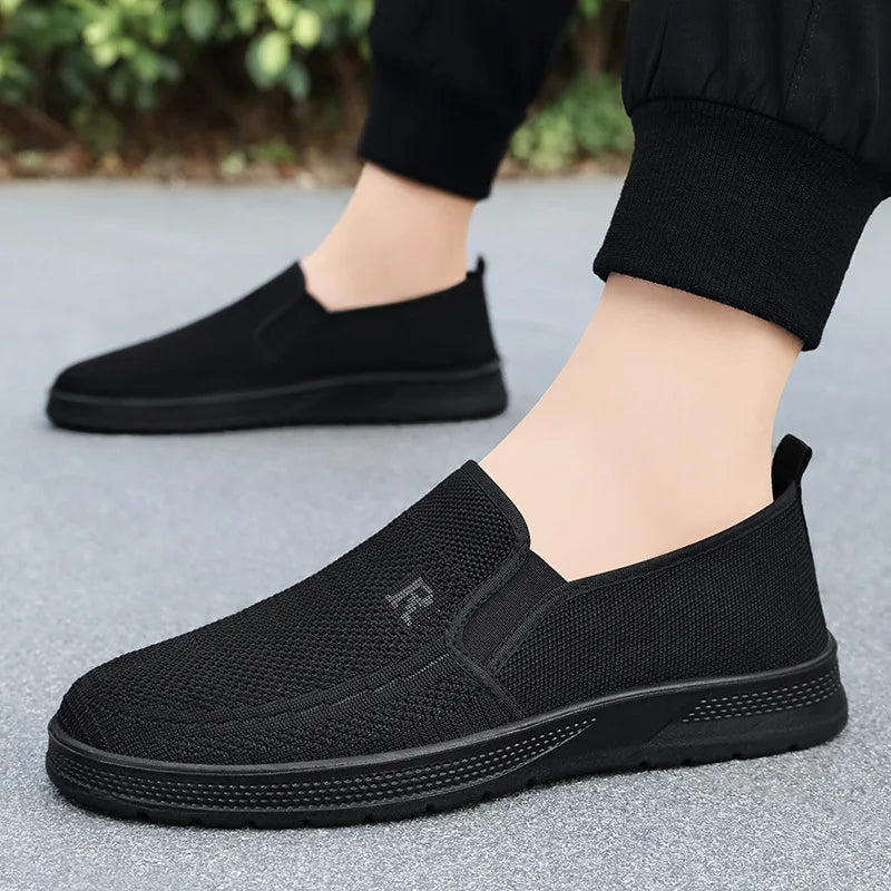 Zomerse herenschoenen met retro look