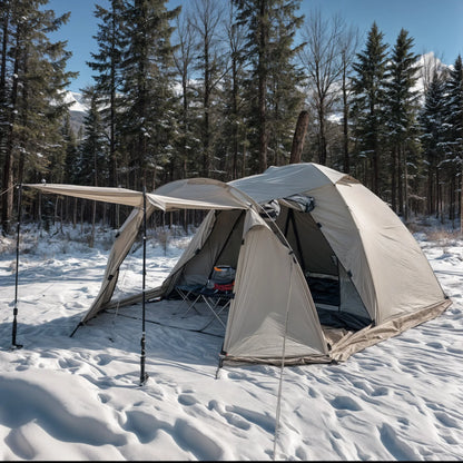 Camping tent met horren – Bescherming tegen muggen