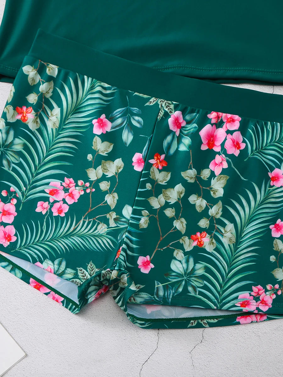 Badpak jurk met diepe V-hals – Elegant en verleidelijk